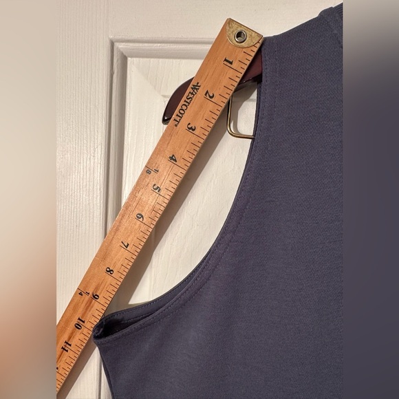 NWT NIKE Women’s Large Sleeveless Blue Sweatshirt Dress POCKETS Casual Sporty - Picture 14 of 15